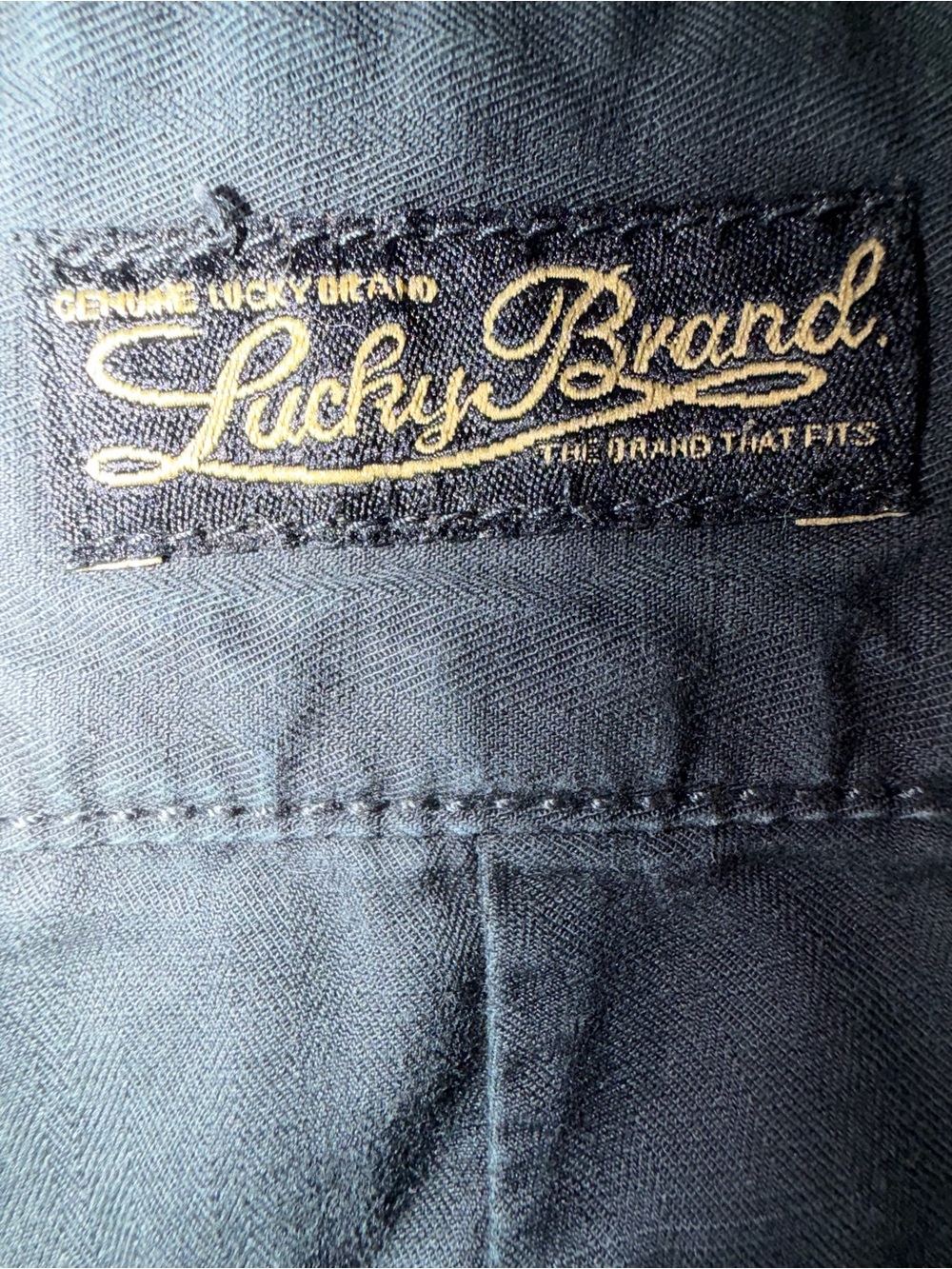 Lucky Brand by Gene Montesano Vintage Black Casual Cotton Shorts Size 8 Y2K - Picture 5 of 14